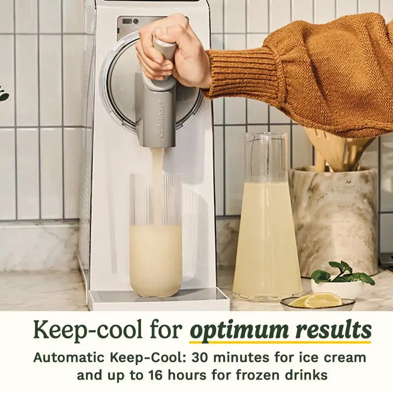6-in-1 Frozen Dessert Maker | Soft Serve Ice Cream, Slushie, Sorbet & Frozen Drink Machine with Auto Clean