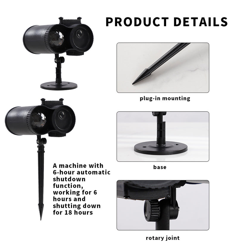 🔥Halloween Skull Dynamic Light 10 Unique HD Projection Patterns
